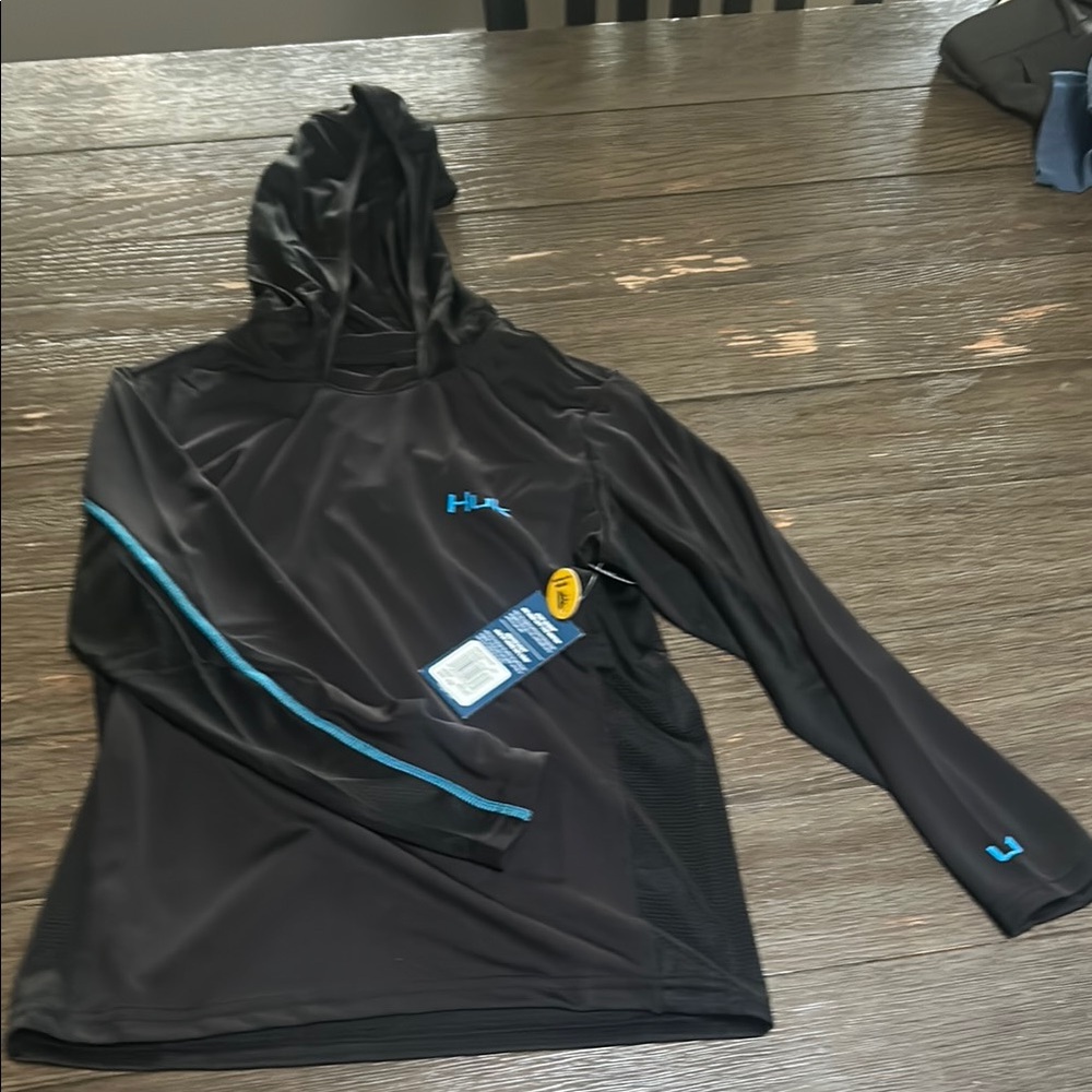 Huk Black and Blue Kids Hoodie